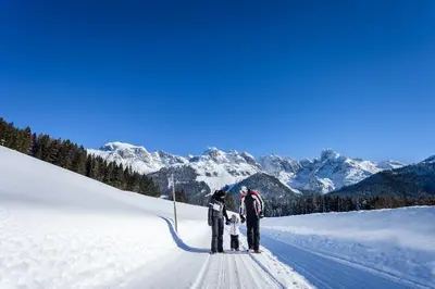 Ferienwohnung Hirscher im Winter