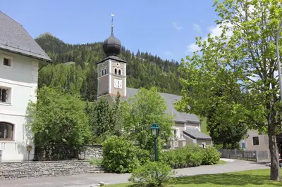 Naturlandschaft in der Nähe des Ferienhauses