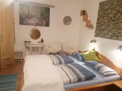 Ein Bett oder Betten in einem Zimmer der Unterkunft Appartement Heidi by Schladmingurlaub