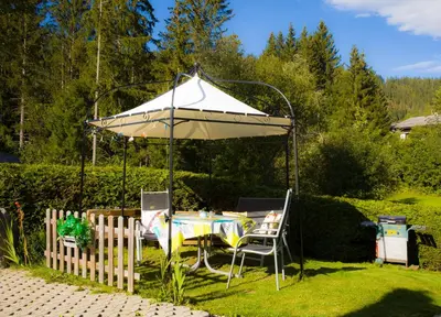 Ein Garten an der Unterkunft Appartement Heidi by Schladmingurlaub