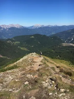 Naturlandschaft in der Nähe des Ferienhauses