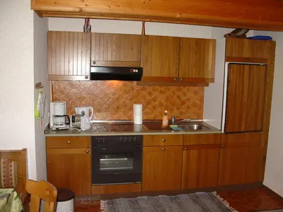 Küche/Küchenzeile in der Unterkunft Landhaus Dickhardt