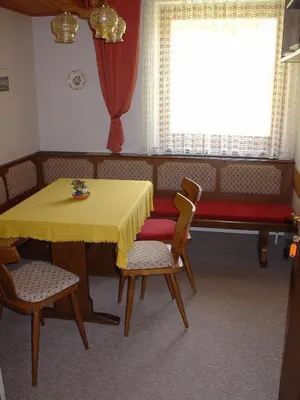 Ein Sitzbereich in der Unterkunft Landhaus Dickhardt