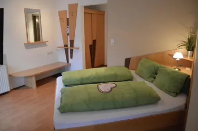 Ein Bett oder Betten in einem Zimmer der Unterkunft Haus Frey