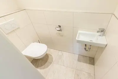 Ein Badezimmer in der Unterkunft Gästehaus Schwaiger
