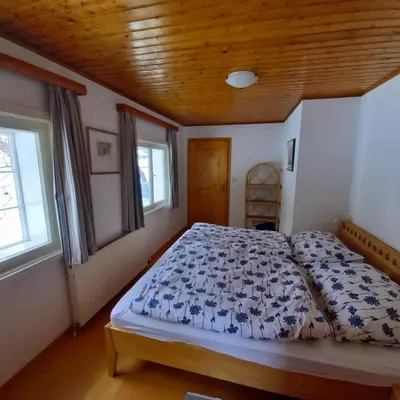 Ein Bett oder Betten in einem Zimmer der Unterkunft Haus Familie Säckl