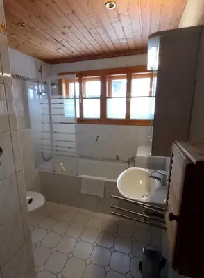 Ein Badezimmer in der Unterkunft Haus Familie Säckl