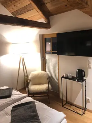 TV/Unterhaltungsangebot in der Unterkunft Bootshaus am Hallstätter See
