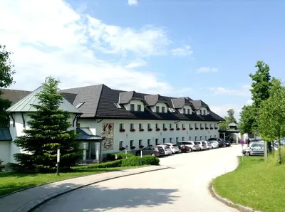 Das Gebäude in dem sich das Hotel befindet