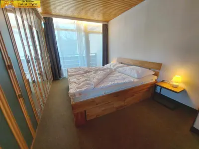 Ein Bett oder Betten in einem Zimmer der Unterkunft Apartment Adam Tauplitz