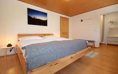 Ein Bett oder Betten in einem Zimmer der Unterkunft Appartement Ennst(h)aler by Schladming-Appartements