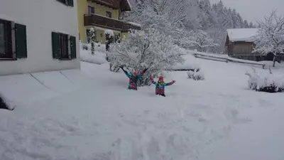 Haus 66 im Winter