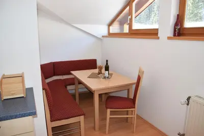 Ein Sitzbereich in der Unterkunft Aparthotel Lieblingsplatz