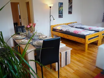 Ein Bett oder Betten in einem Zimmer der Unterkunft Appartement Ottl 2