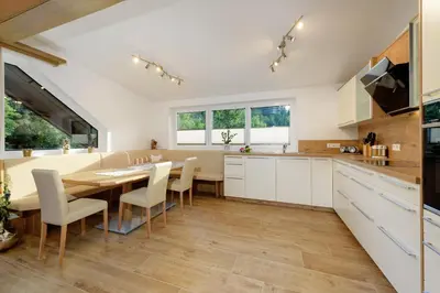Küche/Küchenzeile in der Unterkunft Appartement Mayrhofer - Ferienwohnungen
