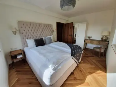 Ein Bett oder Betten in einem Zimmer der Unterkunft Rocks Schladming