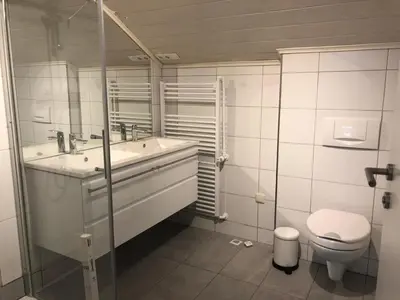Ein Badezimmer in der Unterkunft Townville Chalet´s