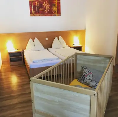 Ein Bett oder Betten in einem Zimmer der Unterkunft Vogelhubergut - Familie Scherleithner
