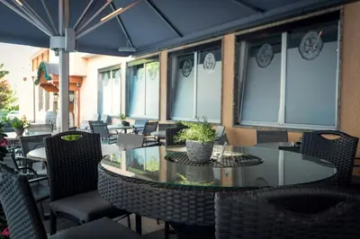 Ein Restaurant oder anderes Speiselokal in der Unterkunft Hotel Restaurant Stöcklwirt