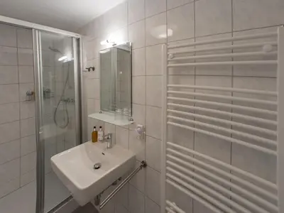 Ein Badezimmer in der Unterkunft Landhaus Lilly