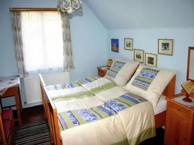 Ein Bett oder Betten in einem Zimmer der Unterkunft Ferienhaus in Scheifling nahe Skipisten