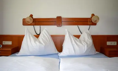 Ein Bett oder Betten in einem Zimmer der Unterkunft Appartementhaus Novak