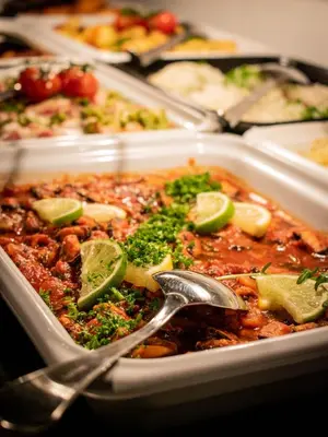 Essen im Aparthotel oder in der Nähe