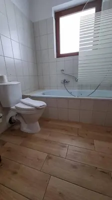 Ein Badezimmer in der Unterkunft Hotel Stierer