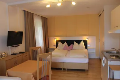 Ein Bett oder Betten in einem Zimmer der Unterkunft Seepension Neubacher KG