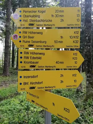 Ein Zertifikat, Auszeichnung, Logo oder anderes Dokument, das in der Unterkunft Hoamatleuchten ausgestellt ist