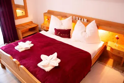Ein Bett oder Betten in einem Zimmer der Unterkunft Apartments Marie B