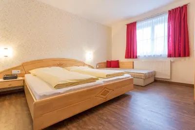 Ein Bett oder Betten in einem Zimmer der Unterkunft Appartements Sonnrain