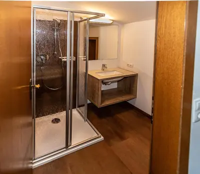Ein Badezimmer in der Unterkunft Appartement Unterhof