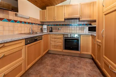 Küche/Küchenzeile in der Unterkunft Appartement Unterhof