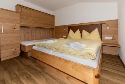 Ein Bett oder Betten in einem Zimmer der Unterkunft Appartement Unterhof