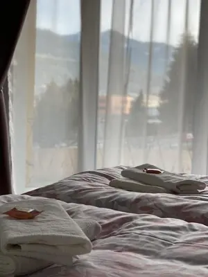 Ein Bett oder Betten in einem Zimmer der Unterkunft Apartment A&A