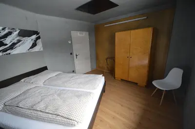 Ein Bett oder Betten in einem Zimmer der Unterkunft Bergchalet Hinterstoder