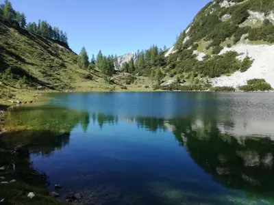 Naturlandschaft in der Nähe des Privatzimmers