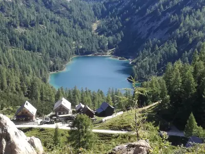 Naturlandschaft in der Nähe des Privatzimmers