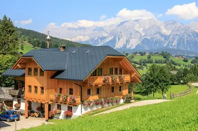 Naturlandschaft in der Nähe der Ferienwohnung
