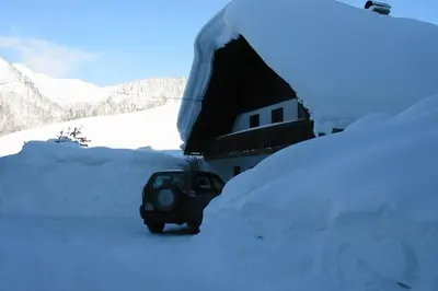 Landhaus am Pyhrn im Winter