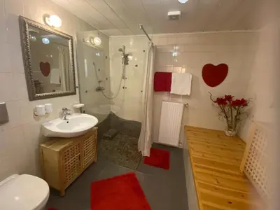 Ein Badezimmer in der Unterkunft Appartement Resch