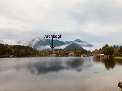 Naturlandschaft in der Nähe der Ferienwohnung