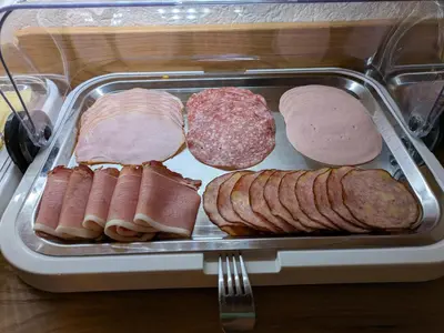 Essen im Bed & Breakfast oder in der Nähe
