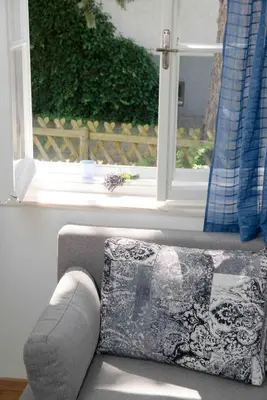 Ein Sitzbereich in der Unterkunft FERIENWOHNUNG KIM SCHLADMING