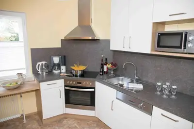 Küche/Küchenzeile in der Unterkunft FERIENWOHNUNG KIM SCHLADMING