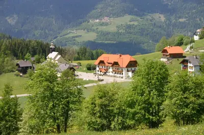 Naturlandschaft in der Nähe des Gasthauses