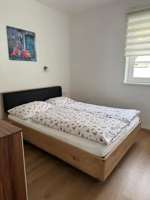 Ein Bett oder Betten in einem Zimmer der Unterkunft Haus Senel