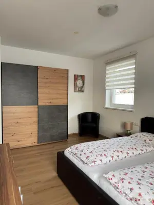 Ein Bett oder Betten in einem Zimmer der Unterkunft Haus Senel