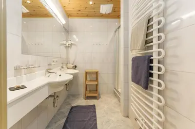 Ein Badezimmer in der Unterkunft Kainreiterhof